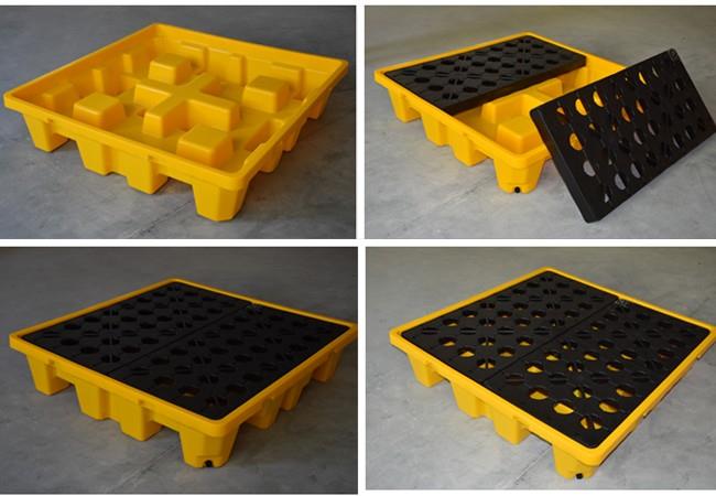 4-drum-spill-pallet-4-angle-view-sump-structure 4-drum-spill-pallet-4-angle-view-sump-structure