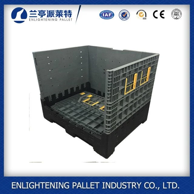Heavy Duty Collapsible Large Plastic Pallet Bin