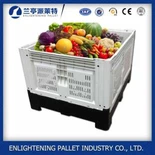 Large foldable plastic vegetable container for sale