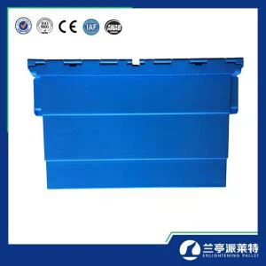 Plastic Moving Container Attached Lid From Chinese Manufacurer