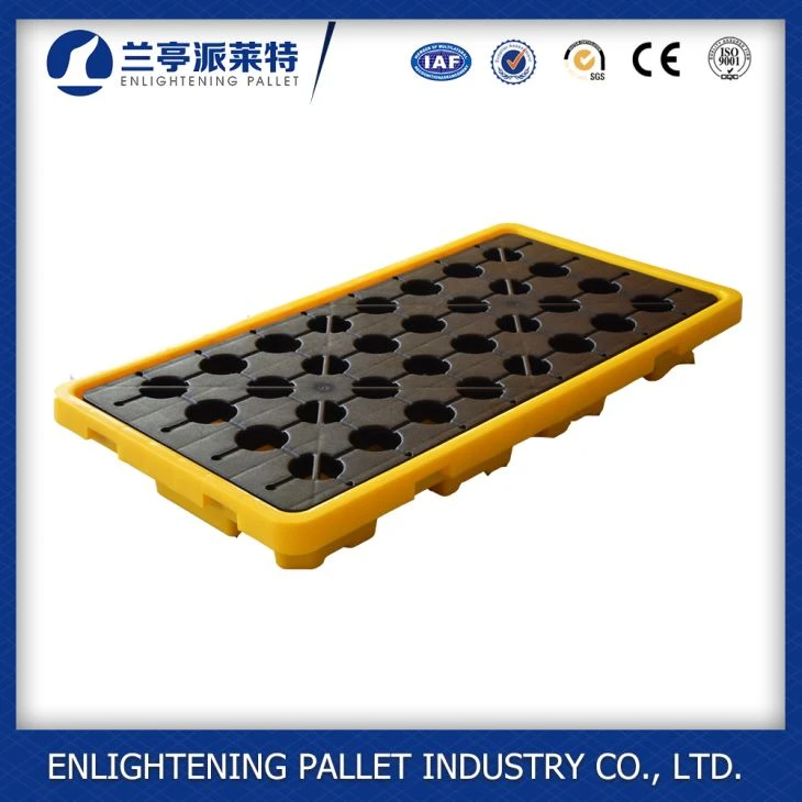 130 x 68 x 30 CM 2 Drums Spill Containment Pallet