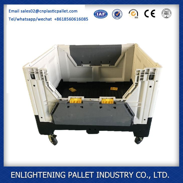 Garment Industry Large Plastic Pallet Container Crate