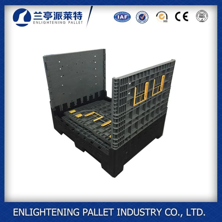 heavy duty HDPE collapsible plastic pallet box