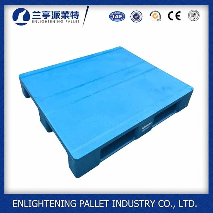 1200*1000*150mm Heavy Duty 3 Runners Closed Deck Hygienic Plastic Pallet