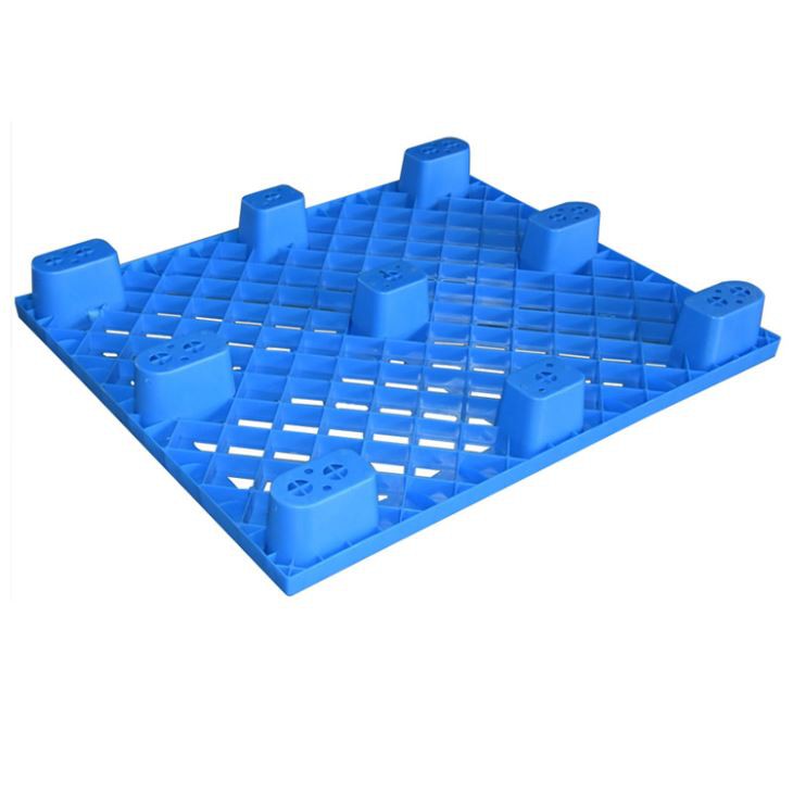 L1200xW1000xH140mm Light Duty Grid Plastic Pallet with 9 Feet