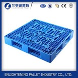 Industrial Use Six Runners Plastic Pallet