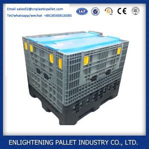 HDPE large plastic foldable container