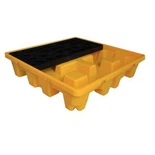 4 Drum Spill Pallet Oil Drum Spill Pallet Spill Containment Pallet Wholesale