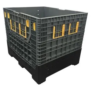 Large Collapsible Plastic Pallet Bins