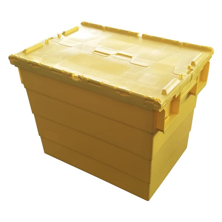 Attached Lid Shipping Container