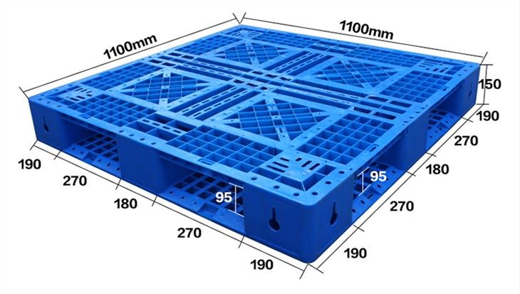 Electric Vehicle Parts Use Plastic Pallet