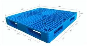 1140×1140×150mm HDPE Logistic Plastic Pallet