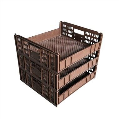 Plastic Big Bread Crate Solid