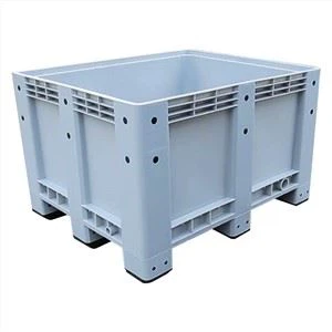Large Solid Plastic Pallet Box