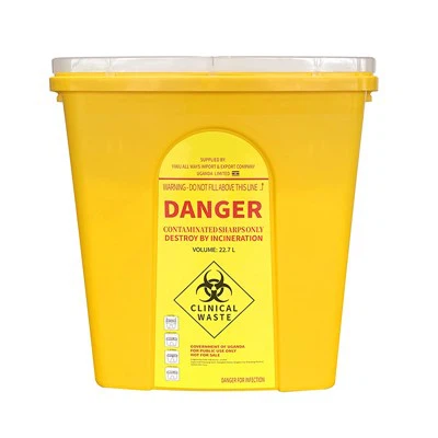 Colorful Disposable Needle Sharp Container