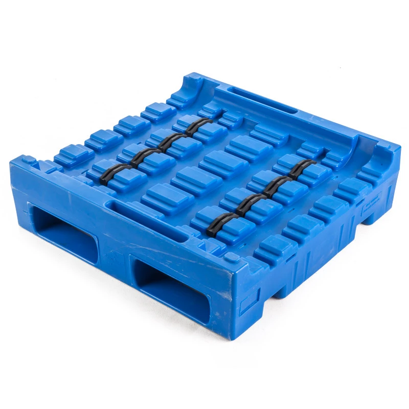 36x36 Inch 5-Cradle Plastic Roll Pallet