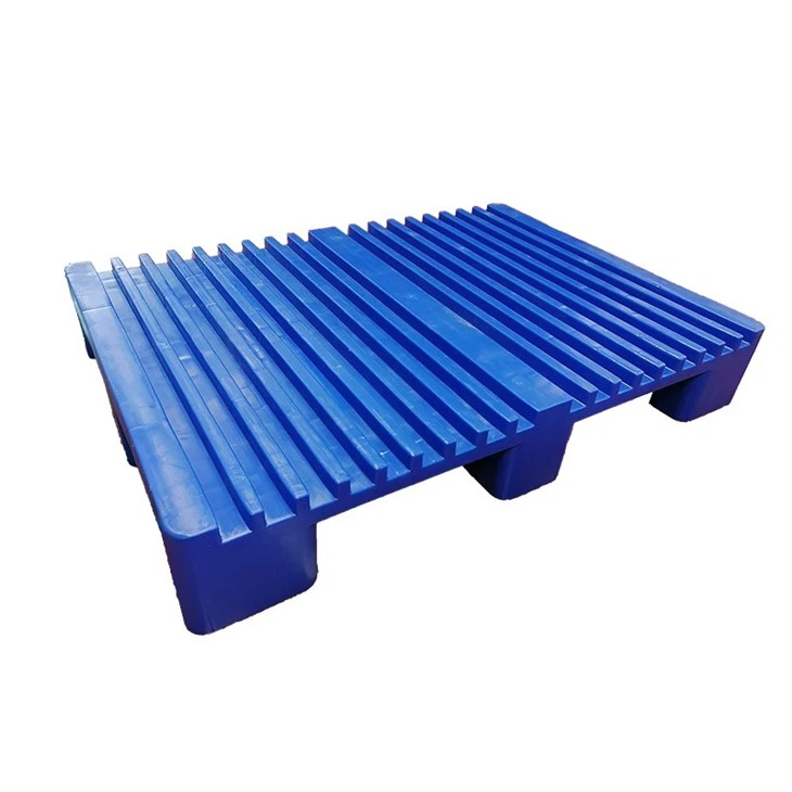 Heavy Duty 4way Entry Warehouse Storage Plastic Pallet For Printing Industry
