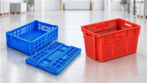 Foldable Plastic Crate Vs Rigid Plastic Crate: Which One Fits Your Operation?