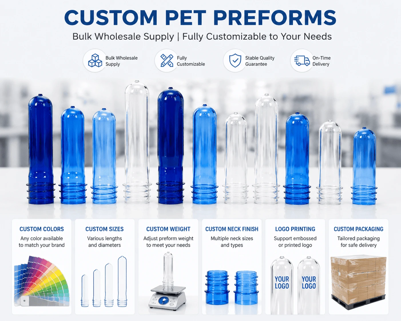 custom pet preforms