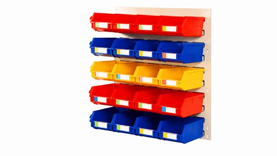 wall-mounted-plastic-parts-storage-bins wall-mounted-plastic-parts-storage-bins