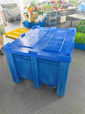 Plastic Solid Dolav Pallet Box For Storag 5 Plastic Solid Dolav Pallet Box For Storag 5