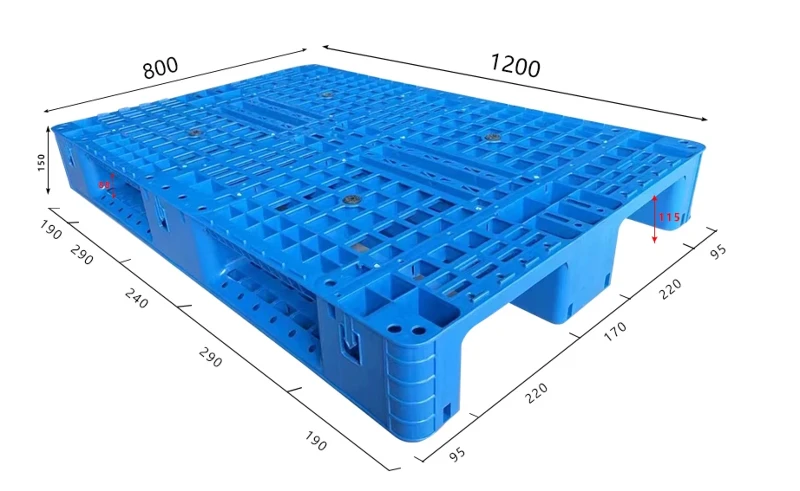 HDPE Reusable Euro Plastic Pallets HDPE Reusable Euro Plastic Pallets