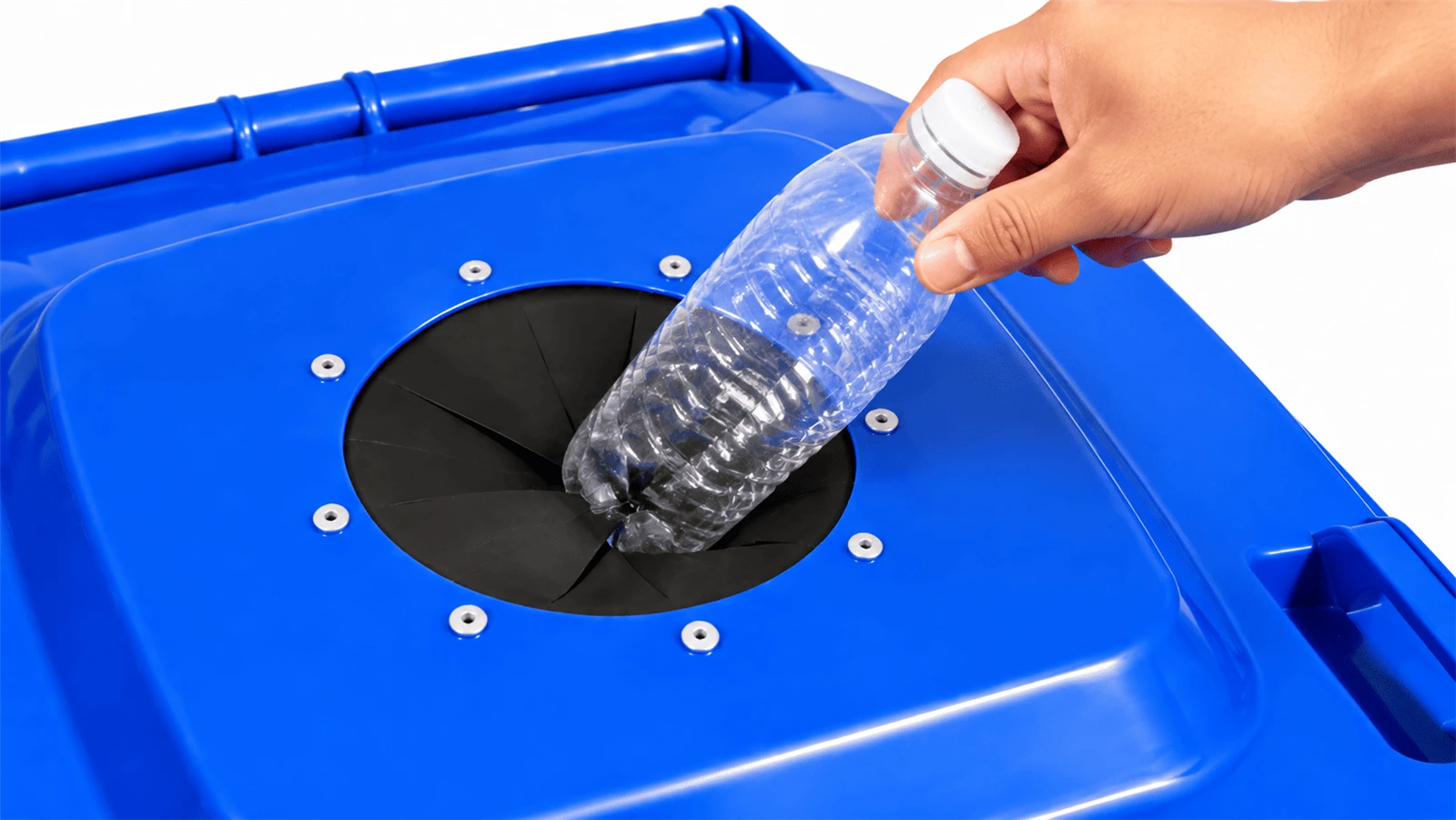 Outdoor-Recycling-Bin-with-Bottle-Opening-PET-Bottle-Drop Outdoor-Recycling-Bin-with-Bottle-Opening-PET-Bottle-Drop
