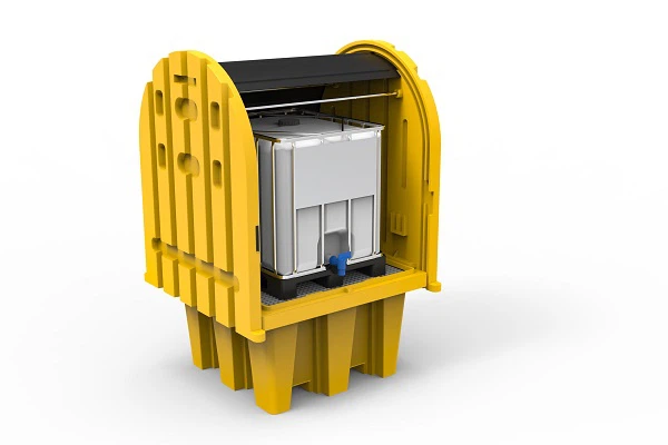Hardcover IBC Spill Containment Pallet