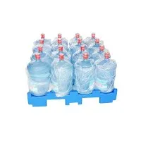 Durable Plastic Pallet For 5 Gallon Water Bottles