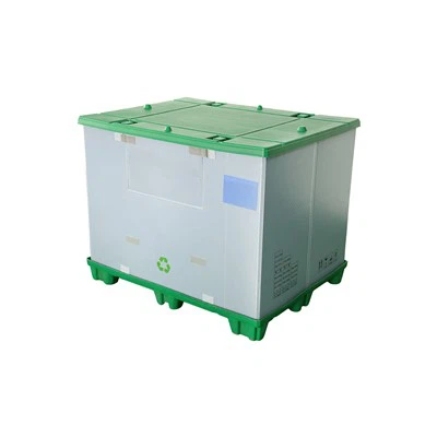 Euro Foldable CE Certified Plastic Pallet Sleeve Container