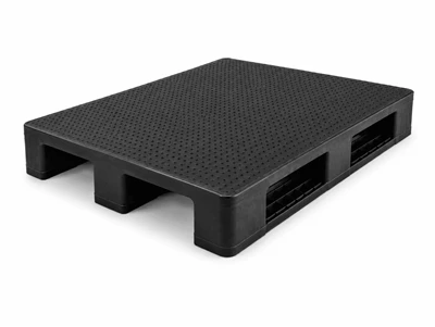 Industrial Three-Runner Compression Molded Plastic Pallet
