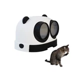 Panda Plastic Covered Pet Litter Box With Two-Door