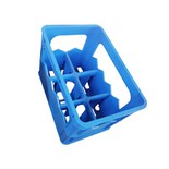 Plastic 6-bottle Beverage And Beer Crate