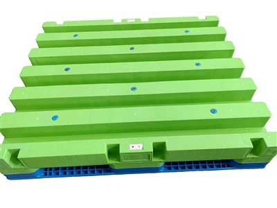 Rackable 6-rib Plastic Pallet