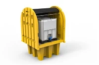 Hardcover IBC Spill Containment Pallet
